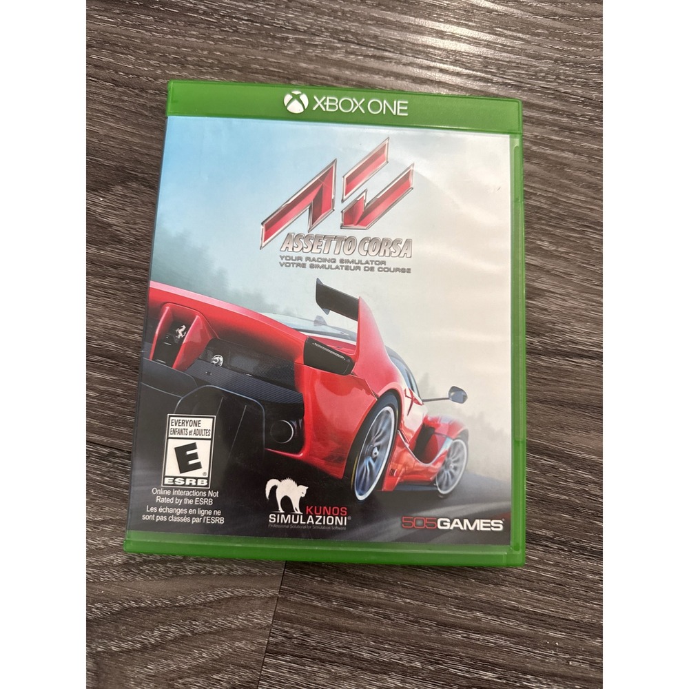 Assetto Corsa Xbox One Racing Simulation Video Game 505 Games ESRB‎ E
